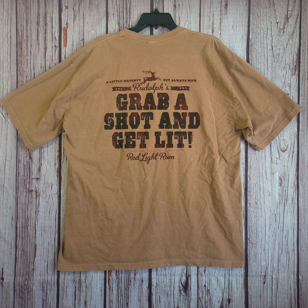 Crazy Shirts Rudolph XL Vintage Y2K Shirt Rum Dyed Mens Hawaii